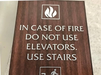 ADA & Braille Signs Photo